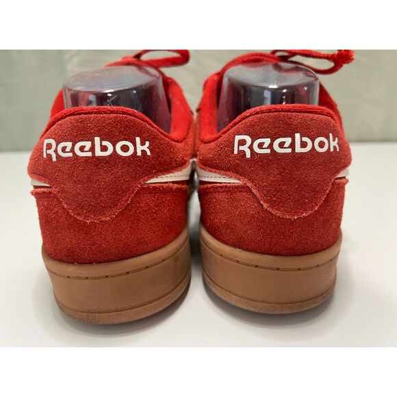 Reebok Forte Lounger Red with White Stripes Rubber Gum sneakers. Size 8.5(W) - Picture 7 of 11